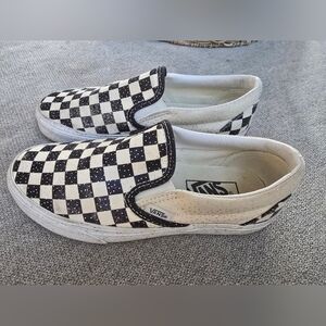 Sparkly Vans Size 6.5